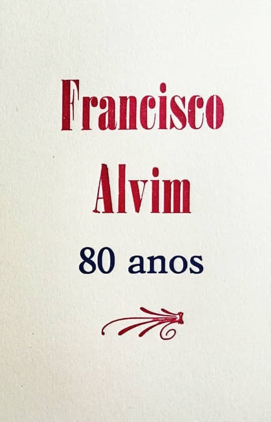 80 anos chico alvim