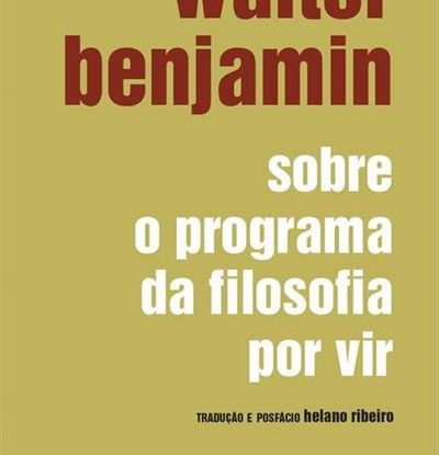 SOBRE O PROGRAMA DA FILOSOFIA POR VIR