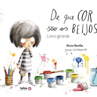 DE QUE COR SÃO OS BEIJOS? LIVRO GRANDE