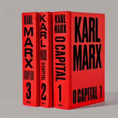 caixa O capital – Livros 1–3 com preço especial de lançamento